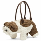 Charles Jeffrey Loverboy Women's Bulldog Bag in Beige/White 