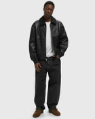 Calvin Klein Jeans LS FAUX LEATHER SHERPA COLLAR BO Black Mens Bomber Jacket