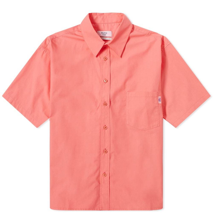 Photo: Martine Rose Short Sleeve Logo Tab Shirt