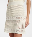 Eres Angela crochet miniskirt