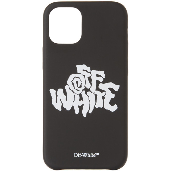 Photo: Off-White Black Blur Logo iPhone 12 Mini Case
