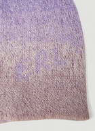 Gradient Beanie Hat in Purple