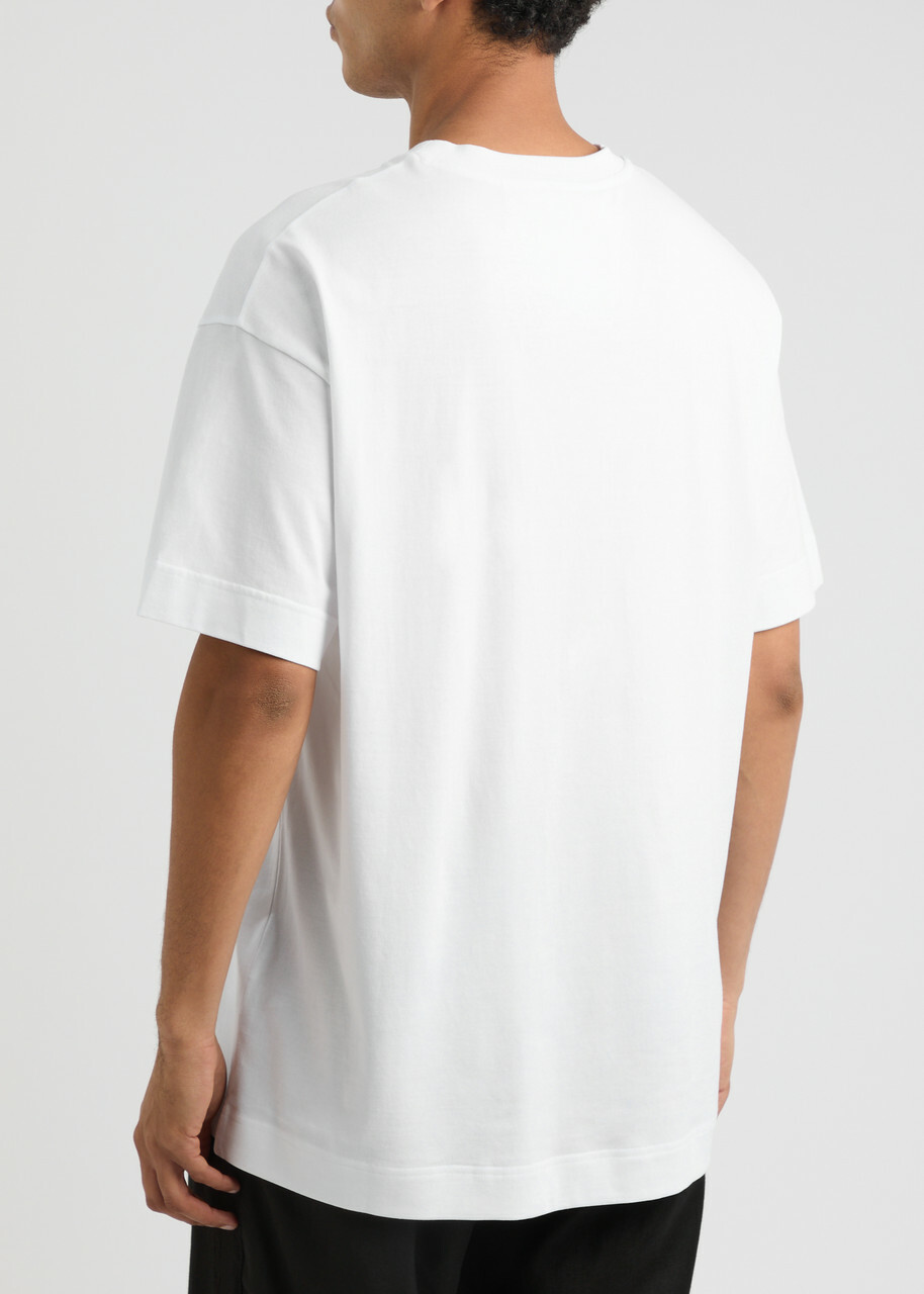 Givenchy Flocked Cotton T-shirt White Givenchy