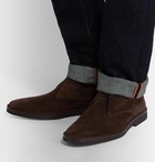 Connolly - Suede Desert Boots - Brown