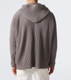 Homme Plissé Issey Miyake Monthly Colors: October pleated hoodie