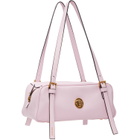 Versace Pink Emblème Nappa Bowling Bag