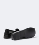 Saint Laurent Theobald Cassandre leather loafers