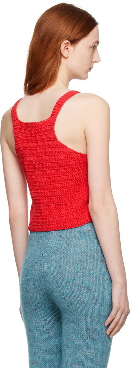 Tach Red Manolita Tank Top