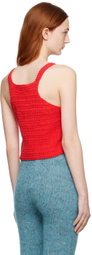 Tach Red Manolita Tank Top