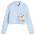 House Of Sunny Women's Pom Pom Tripper in Sky Blue