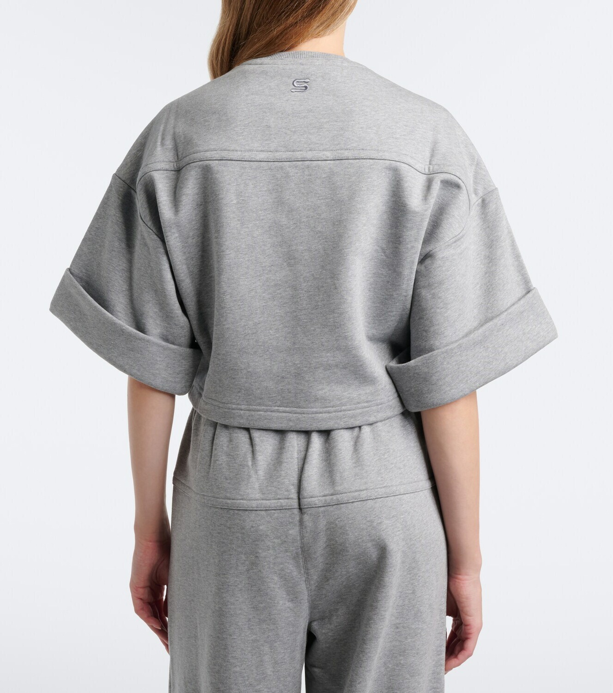 Sportmax Cotton-blend jersey sweatshirt