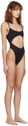 ANDREADĀMO SSENSE Exclusive Black Cut-Out Swimsuit