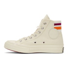 Converse Off-White Knit Back Chuck 70 High Sneakers