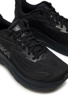 Hoka Clifton 10 Mesh-knit Sneakers Black