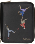Paul Smith Black Dance Zip Wallet