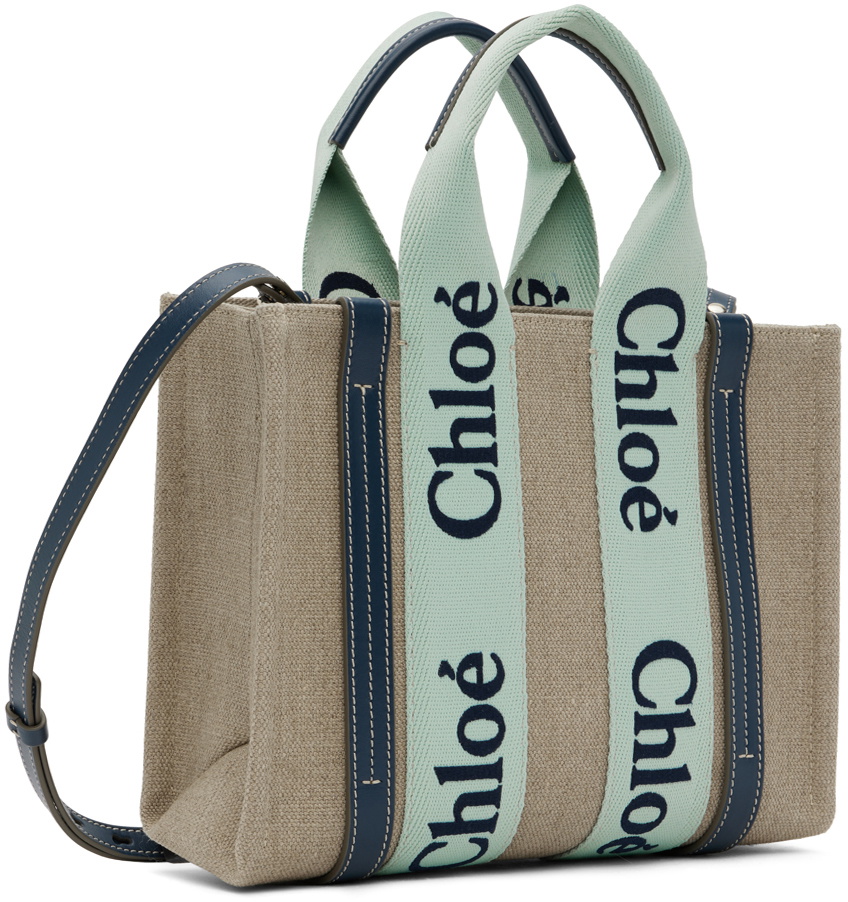 Chloé Beige Small Woody Tote