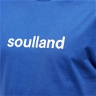 Soulland Men's Ocean T-Shirt in Blue
