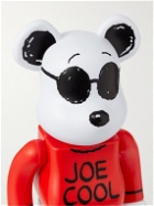 BE@RBRICK - Peanuts Joe Cool 100% 400% Printed PVC Figurine Set