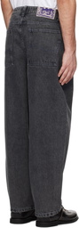 Dime Black Classic Baggy Jeans