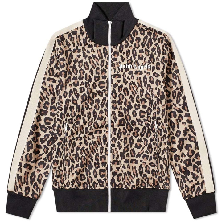 Photo: Palm Angels Leopard Print Track Jacket