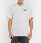 Vetements - Printed Mélange Cotton-Jersey T-Shirt - Men - White