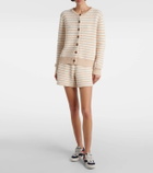 The Upside Isabeli striped cotton cardigan