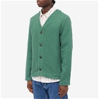 A Kind of Guise Men's Kura Cardigan in Dried Cilantro
