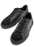 Axel Arigato Atlas Panelled Leather Sneakers Black