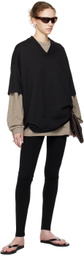 Fear of God ESSENTIALS Black Rib Leggings