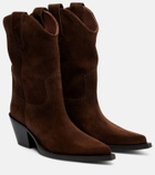 Paris Texas Dakota suede cowboy boots