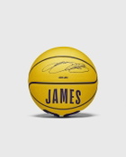 Wilson Nba Player Icon Mini Basketball Lebron New Size 3 Yellow Sports Equipment