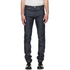 A.P.C. Blue Petit New Standard Jeans