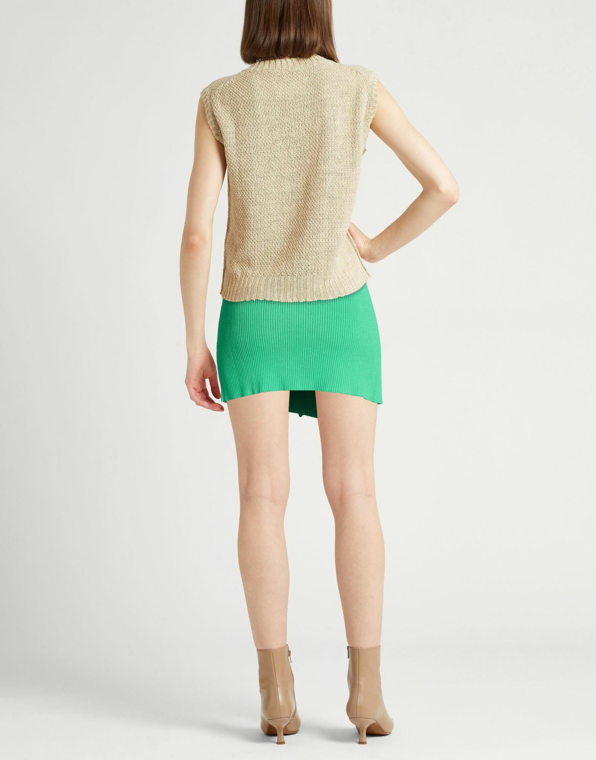 Roberto Collina Womens Mini skirt in Green