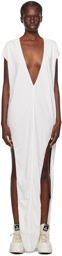 Rick Owens DRKSHDW Off-White Arrowhead Maxi Dress