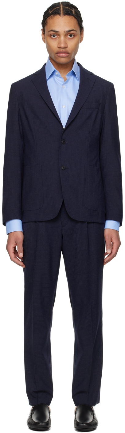 Photo: BOSS Navy Slim-Fit Suit