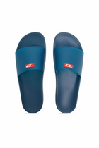 Diesel Sa-Swim - Rubber slides with transparent upper - Slides Mens in Blue