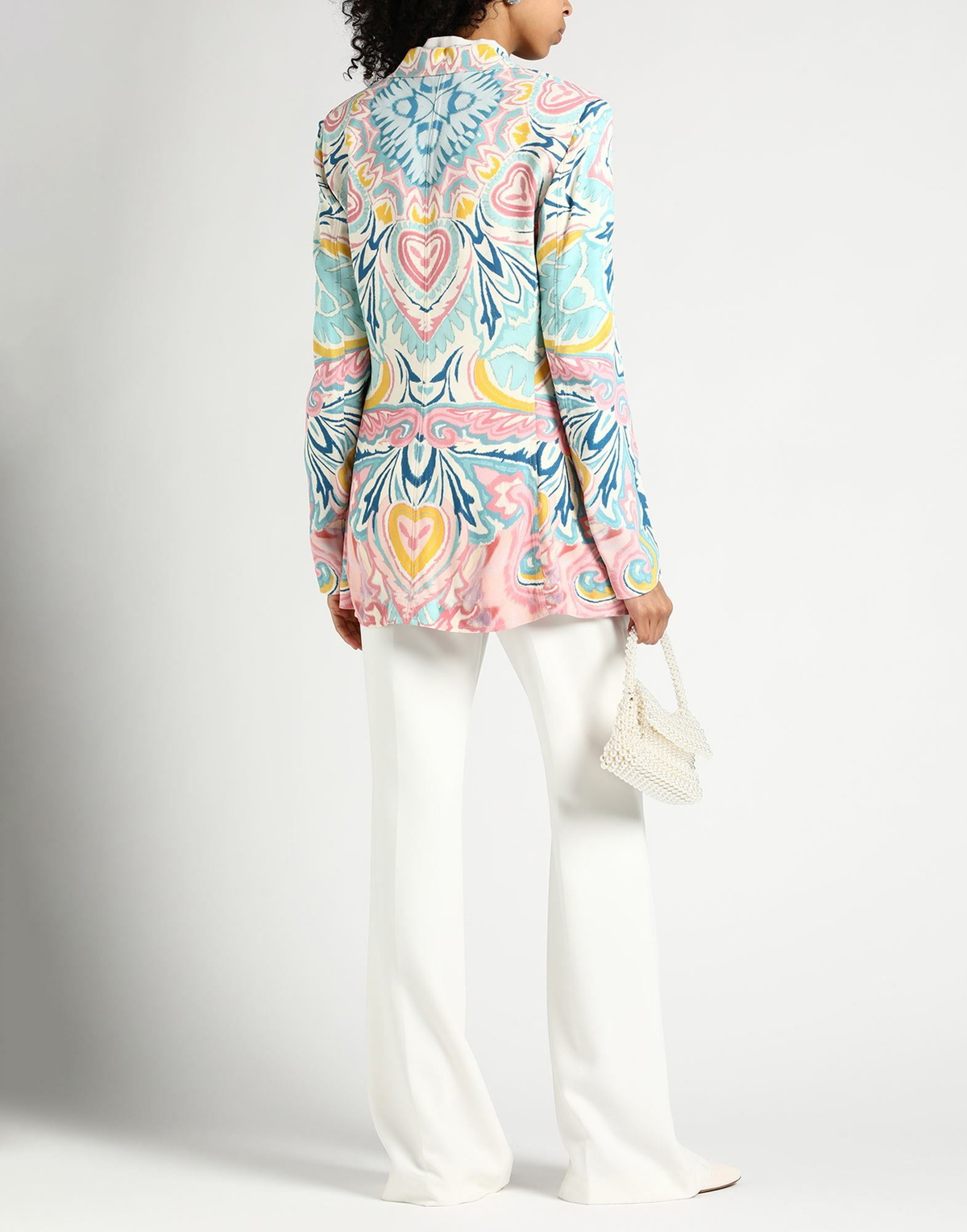 Etro Womens Blazer in Off white