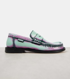 Loewe Campo leather penny loafers