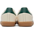 adidas Originals Off-White & Green Samba OG Sneakers