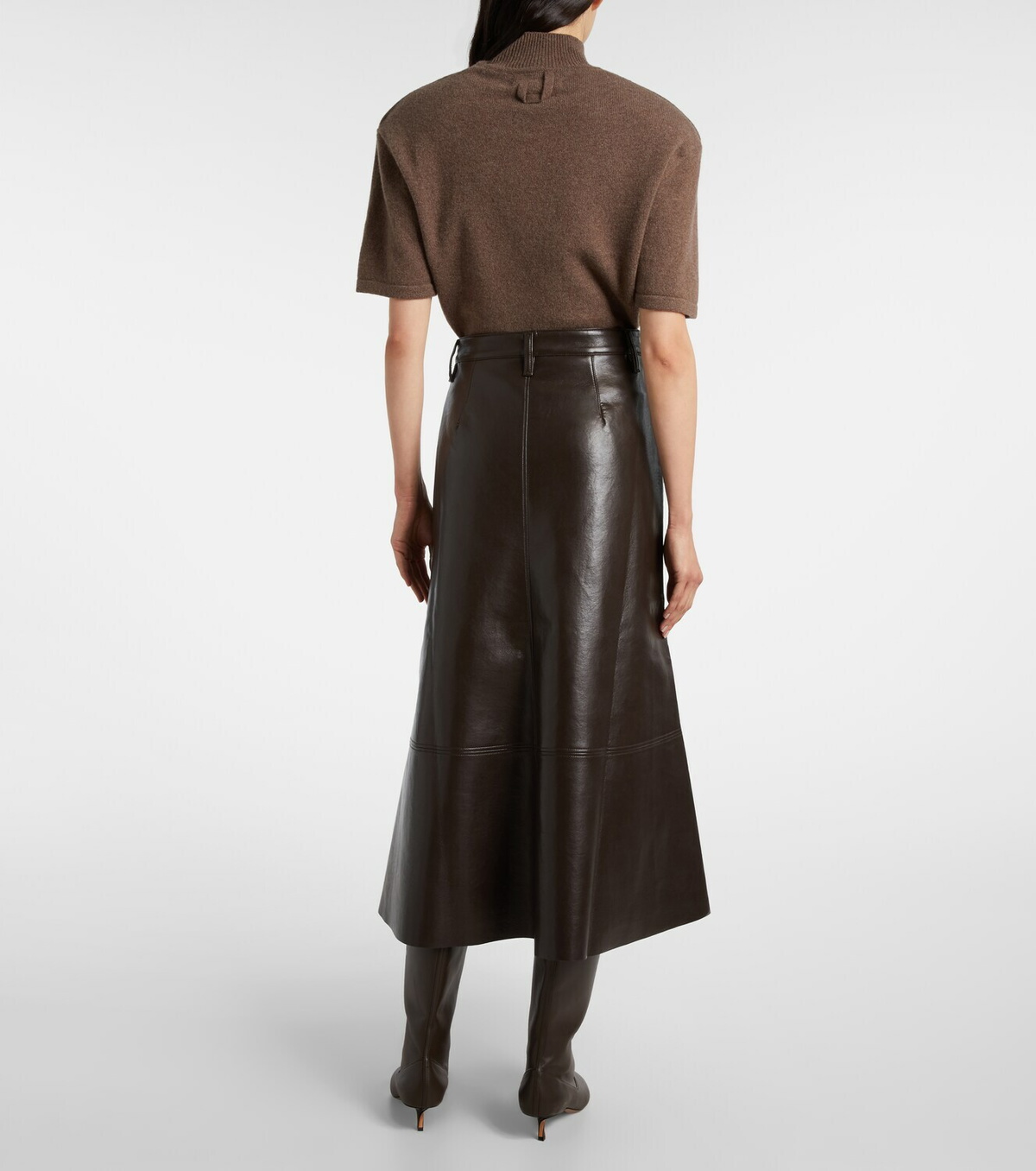 Citizens of Humanity Cassia flared midi skirt