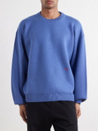 Willy Chavarria - Embroidered Wool Sweater - Blue