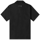 MKI Men's Loose Weave Vacation Shirt in Black