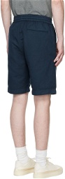 Sunspel Navy Drawstring Shorts