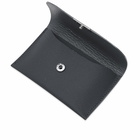 DIGAWEL Men's Leather Card Case in Navy