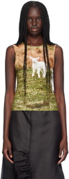 Sandy Liang Multicolor Soda Tank Top