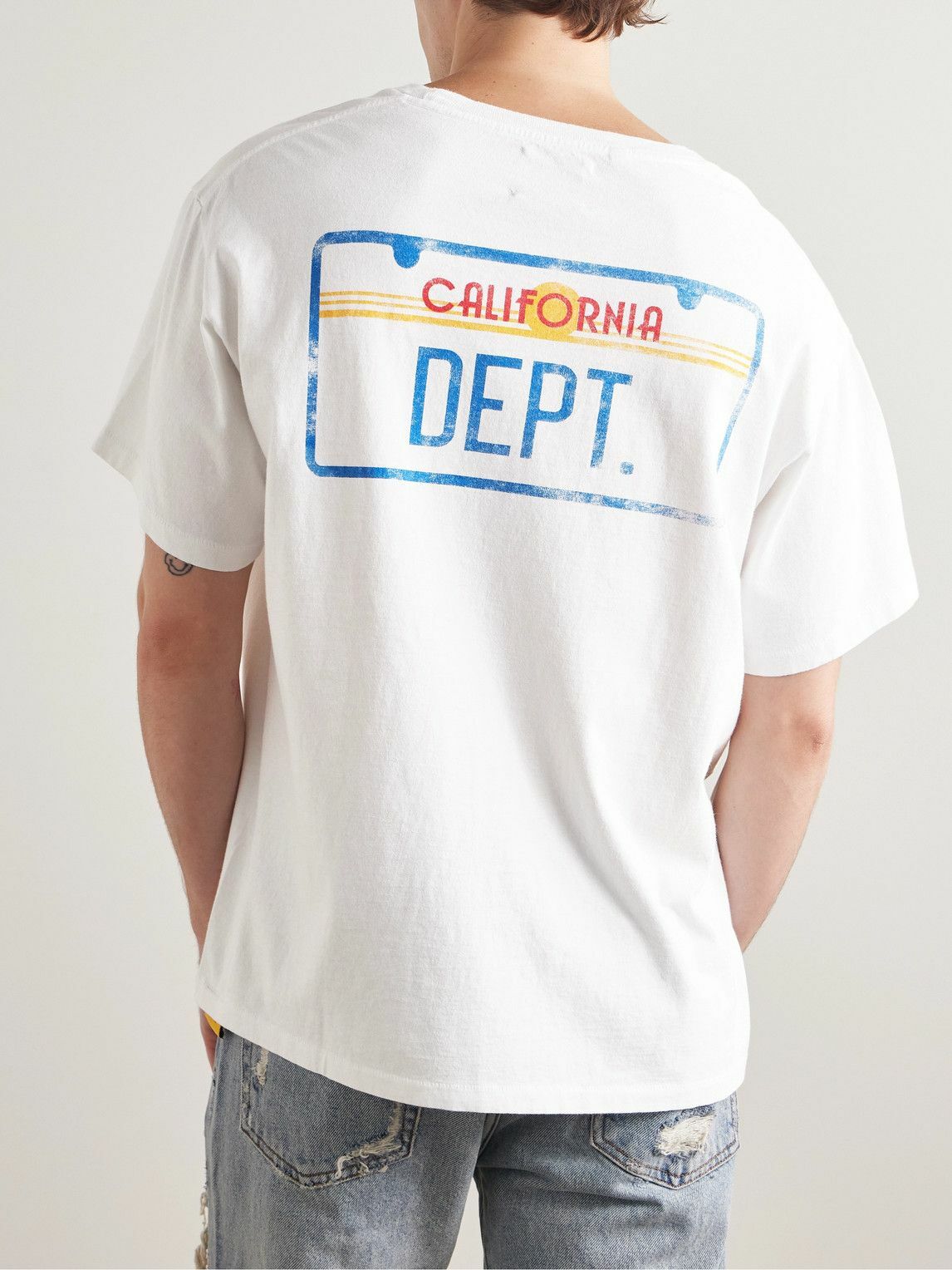 Gallery Dept. - Logo-Print Cotton-Jersey T-Shirt - White