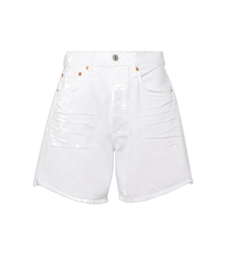 Photo: Citizens of Humanity Marlow high-rise denim shorts