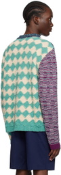 Marni Multicolor Intarsia Sweater