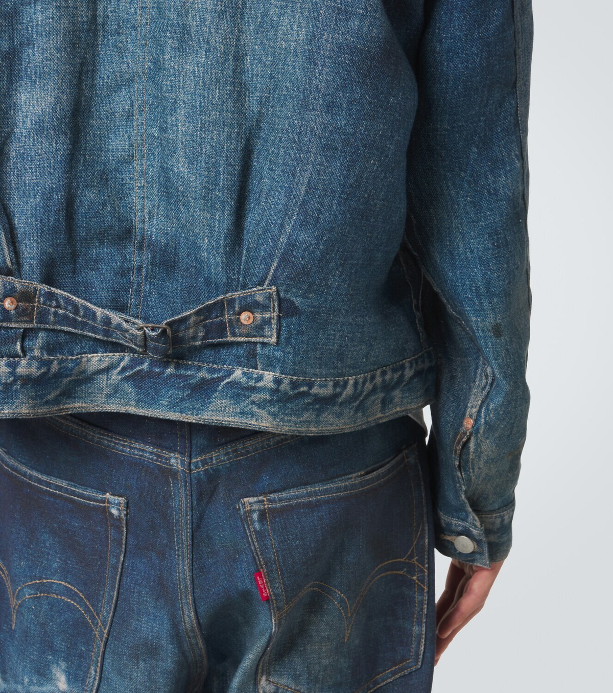 Junya Watanabe x Levi's® trompe l'œil linen jacket