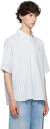 Acne Studios White Stripe Shirt